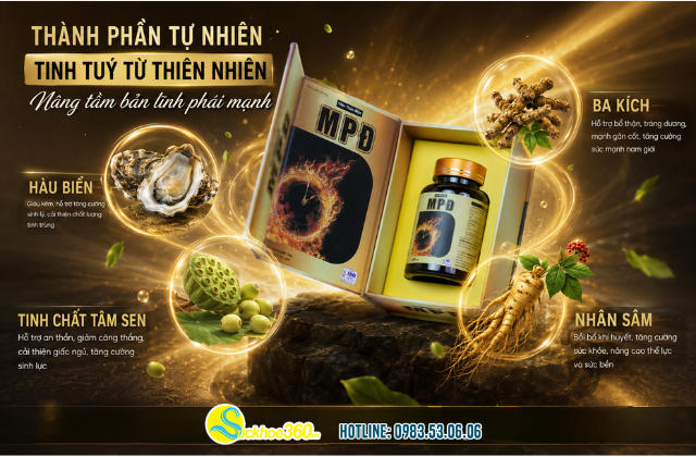 Thành phần của viên uống MPĐ