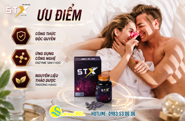 Ưu điểm của viên uống STX – Strong X