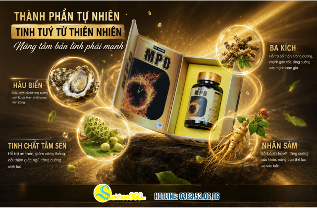 Thành phần của viên uống MPĐ