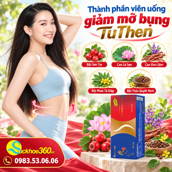 Thành phần viên uống giảm mỡ bụng TuThen