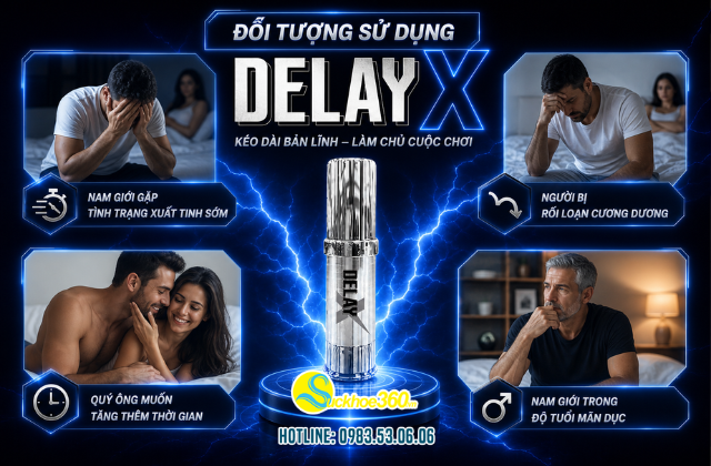 Đối tượng sử dụng xịt chống xuất sớm BHD Delay