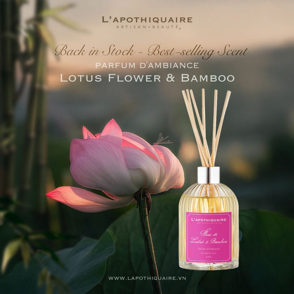 Fleur de Lotus & Bambou - Nốt hương của sự trở về