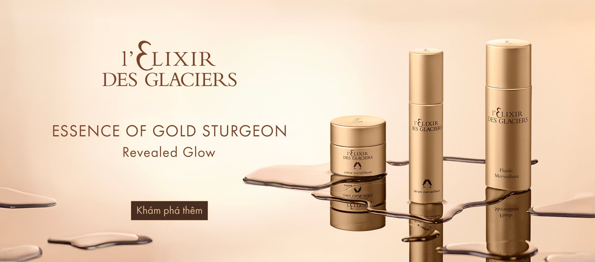 Essence of Gold Sturgeon - Tinh Chất Cá Tầm Vàng