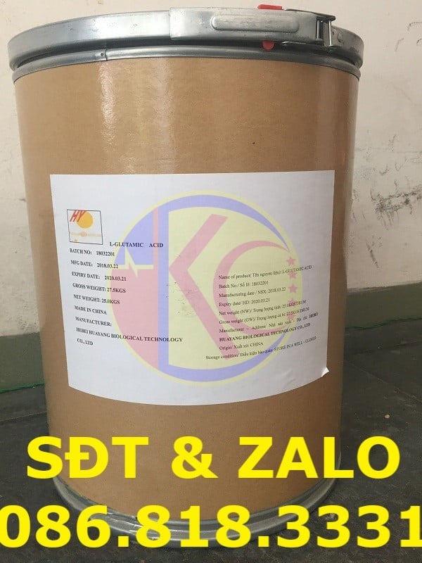 Glutamic Acid - Axit Glumic- C5H9NO4 là gì?