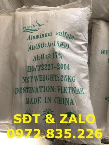 Aluminium Sulphate liều lượng xử lý nước thải công nghiệp