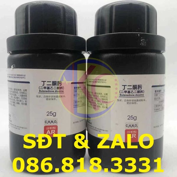 Ứng dụng Dimethylglyoxime (DMG) trong kết tủa kim loại