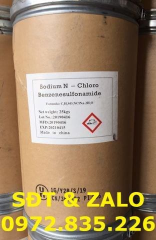 Tác dụng của Chloramine B khử trùng nước