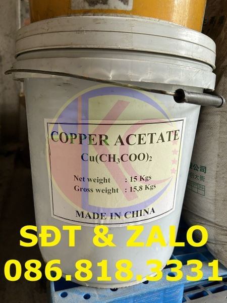 Copper Acetate trong chất màu