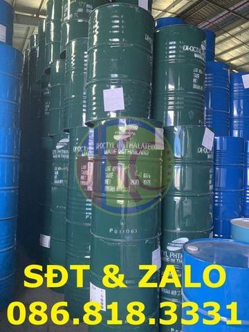Hóa chất Dioctyl Phthalate - DOP trong nhựa PVC mềm