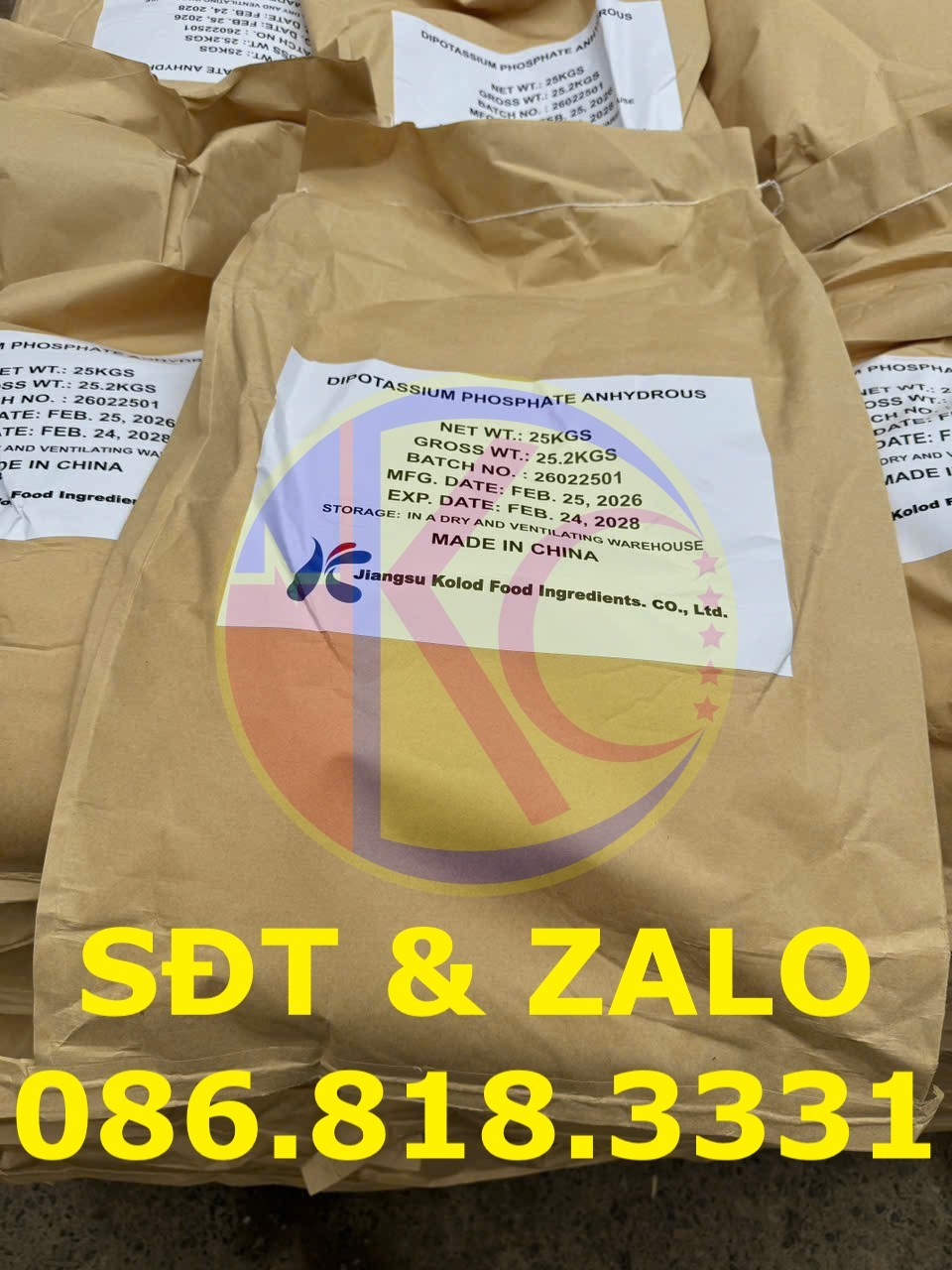 Mua bán hóa chất Dipotassium Phosphate Anhydrous - K2HPO4 khan