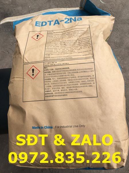 Hướng dẫn sử dụng EDTA 2Na khử kim loại nặng trong nước thải