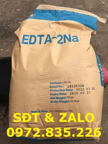 EDTA 2Na làm mềm nước có hiệu quả không?