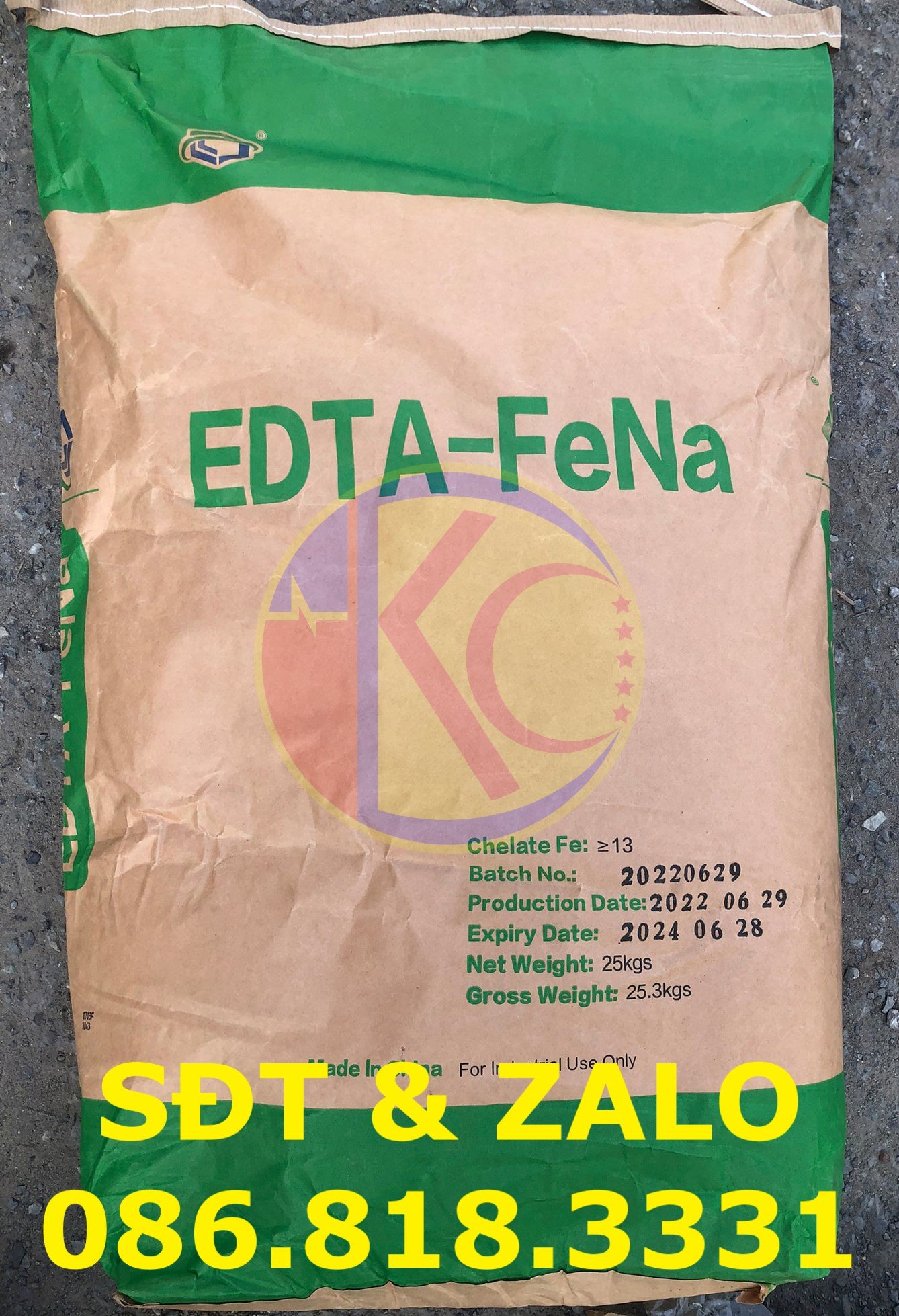 Mua bán hóa chất EDTA FeNa – Sắt EDTA