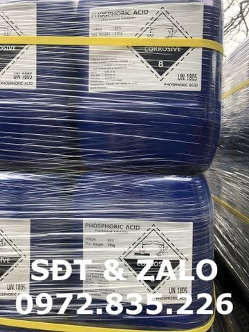 Phosphoric Acid liều lượng sử dụng cho xử lý giấy