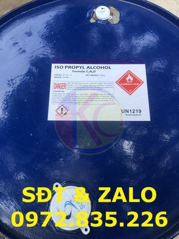 Iso Propyl Alcohol dùng trong sản xuất nước rửa tay