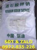 Potassium Sodium Tartrate trong dung dịch đệm