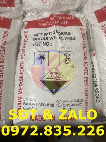 Cách sử dụng Sodium Metasilicate trong xử lý nước