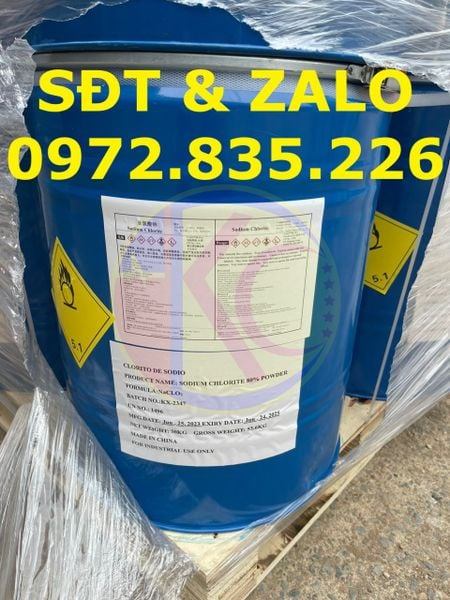 Sodium Chlorite trong xử lý nước