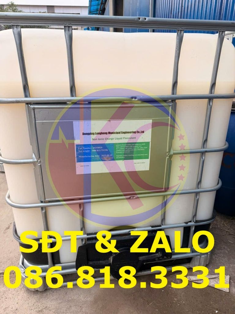 Non Ionic Charge Liquid Flocculant - chất tạo bông không ion