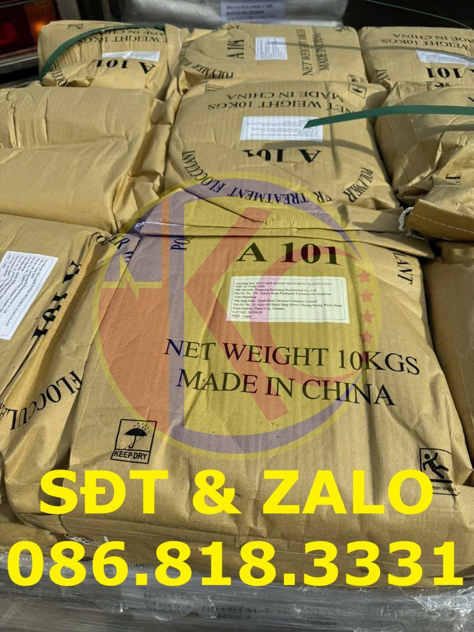 Ứng dụng của Polymer Water Treatment Flocculant A101