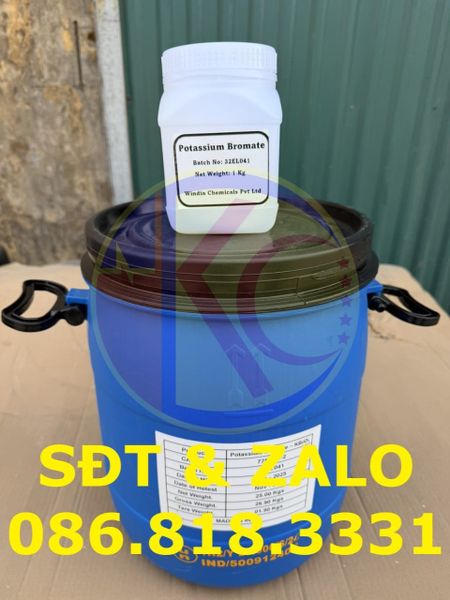 Potassium Bromate - KBrO3 thu hồi vàng từ rác điện tử