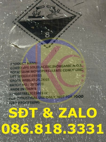 Potassium Monopersulfate trong xử lý nước thải