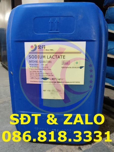 Sodium Lactate làm chất giữ ẩm thực phẩm