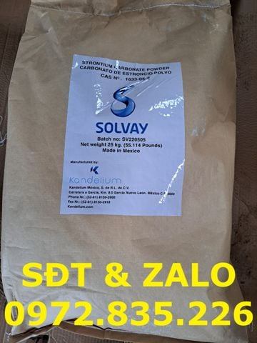 SrCO3 - Strontium Carbonate làm phụ gia kính