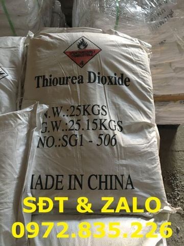 Thiourea Dioxide thay thế Sodium Hydrosulfite có được không?