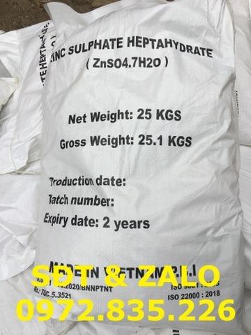 Zinc Sulfate xử lý nước thải công nghiệp