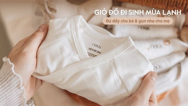 Giỏ đồ đi sinh mùa đông cho bé: Mẹ nên sắm bao nhiêu bộ là đủ?