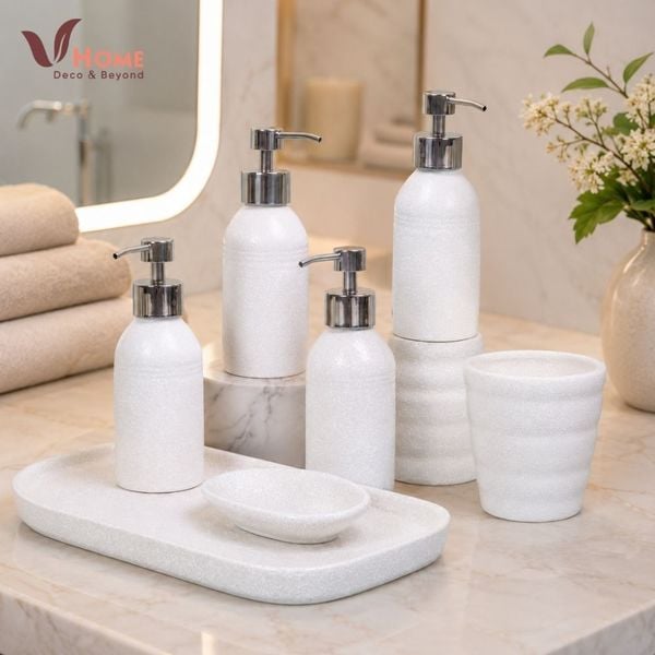 🫧🤍 BỘ NHÀ TẮM V HOME - MANG CẢM GIÁC THƯ THÁI NHƯ Ở SPA VỀ NHÀ 🤍🫧