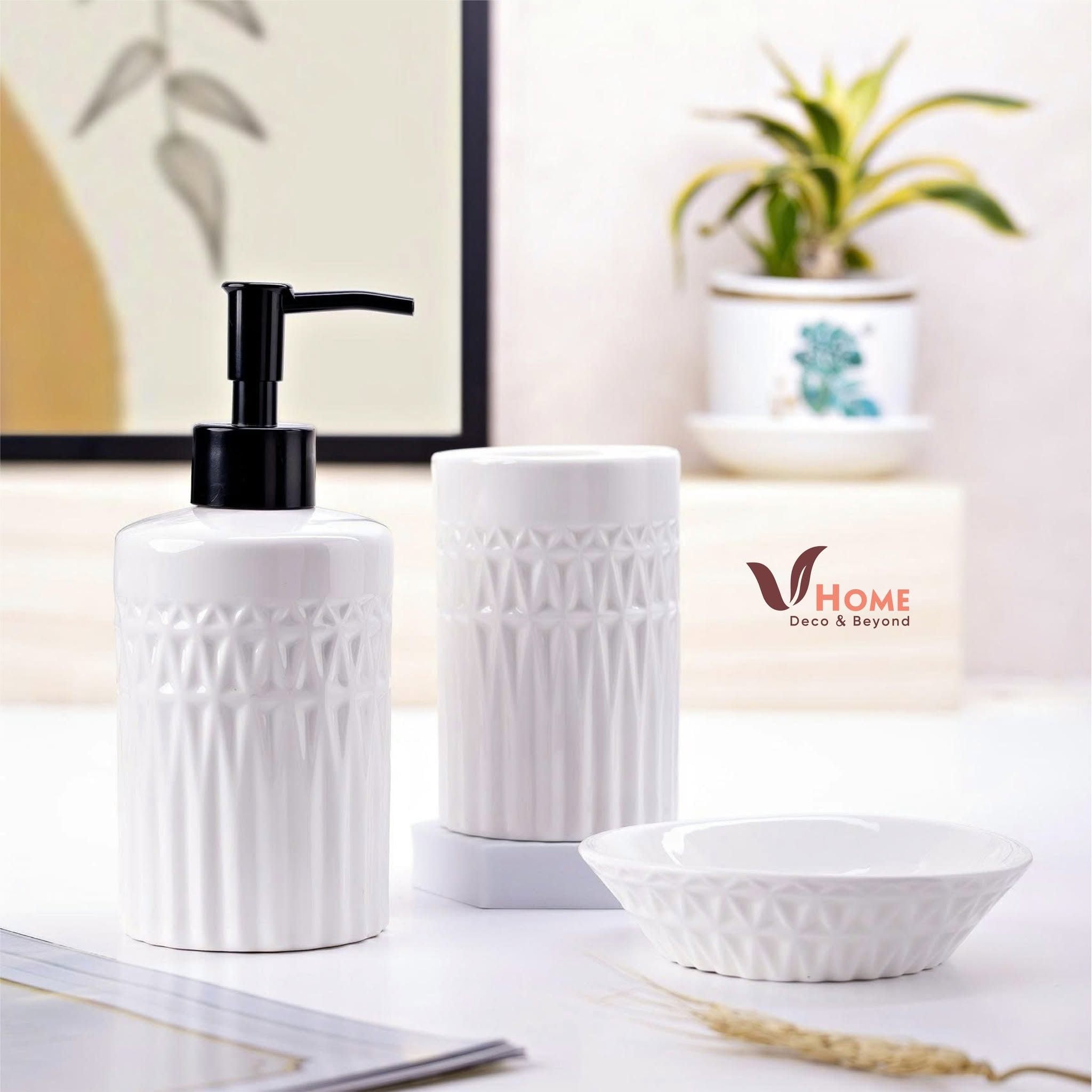 ✨ BỘ PHỤ KIỆN NHÀ TẮM KIM CƯƠNG GAVIKEN ✨