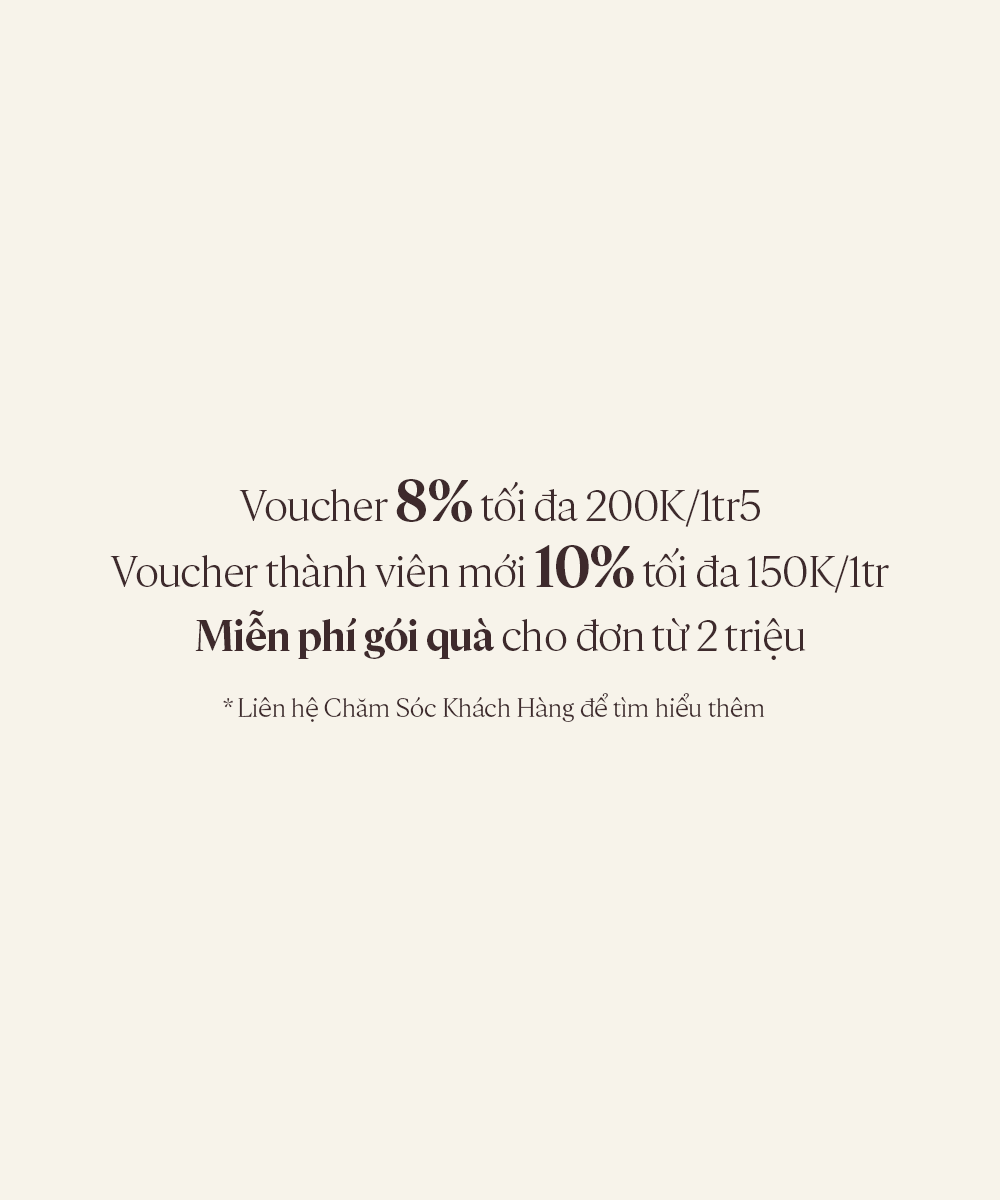 *Voucher áp dụng một số sản phẩm nhất định