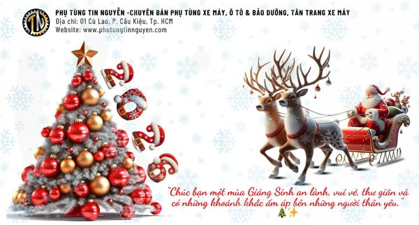 24/12 MERRY CHRISMAS! TIN NGUYỄN CHÚC QUÝ KHÁCH HÀNG MỘT MÙA GIÁNG SINH AN LÀNH!