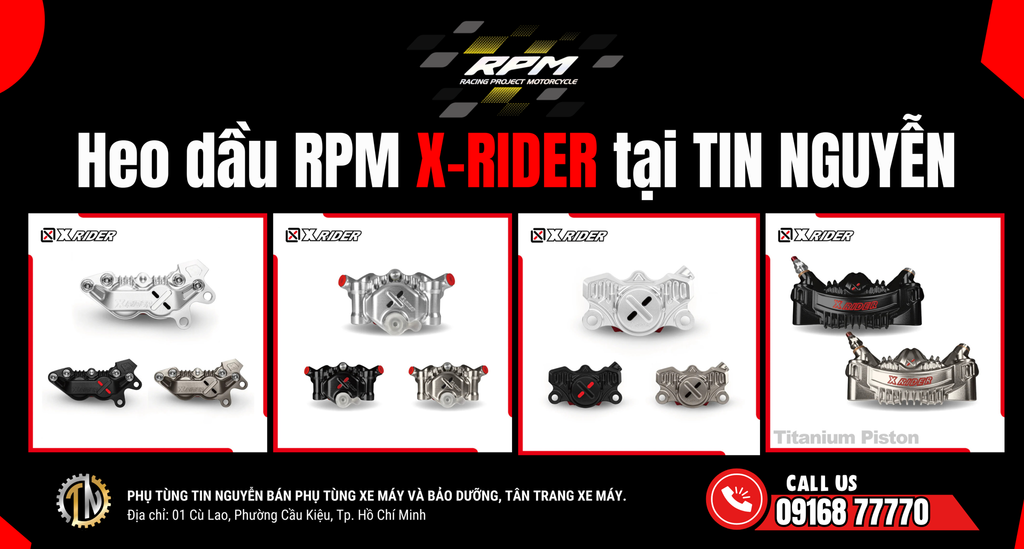 HEO DẦU X-RIDER CHÍNH HÃNG TỪ THƯƠNG HIỆU RPM ĐÃ CHÍNH THỨC CÓ MẶT TẠI PHỤ TÙNG TIN NGUYỄN.
