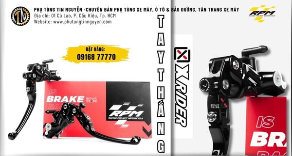 🔥 TAY THẮNG XRIDER RPM – HÀNG NHẬP KHẨU TỪ ĐÀI LOAN 🔥