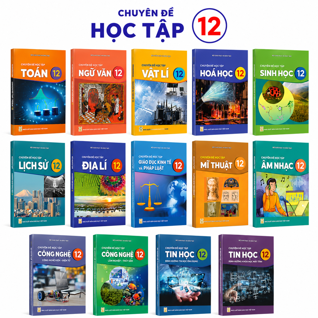 Bộ Sách Chuyên Đề Học Tập Lớp 12 Theo Chương Trình Giáo Dục Phổ Thông Mới