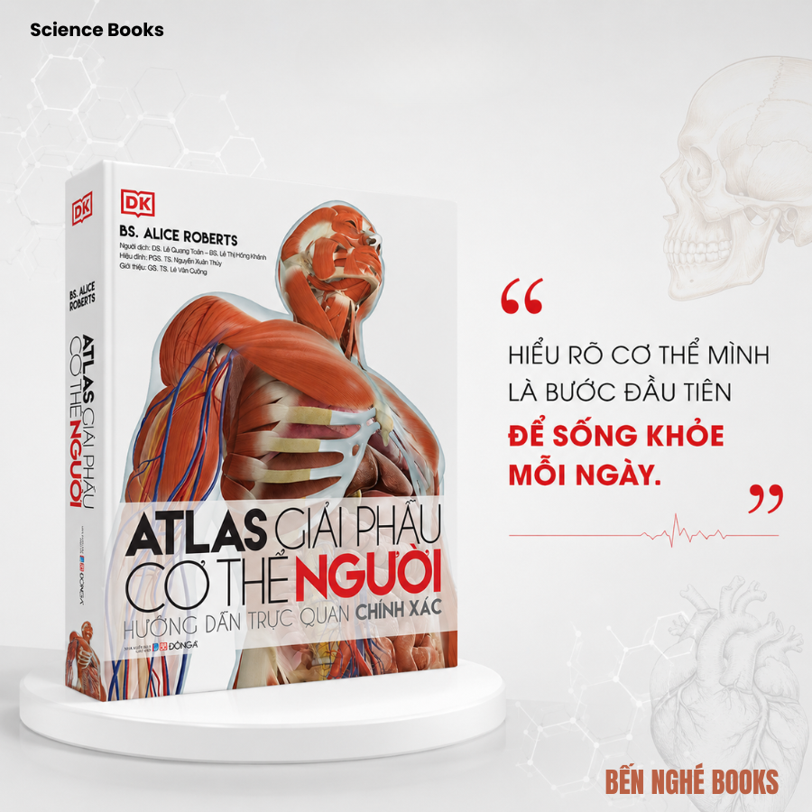 Review & Giới Thiệu Sách Atlas Giải Phẫu Cơ Thể Người - tác giả BS. Alice Roberts