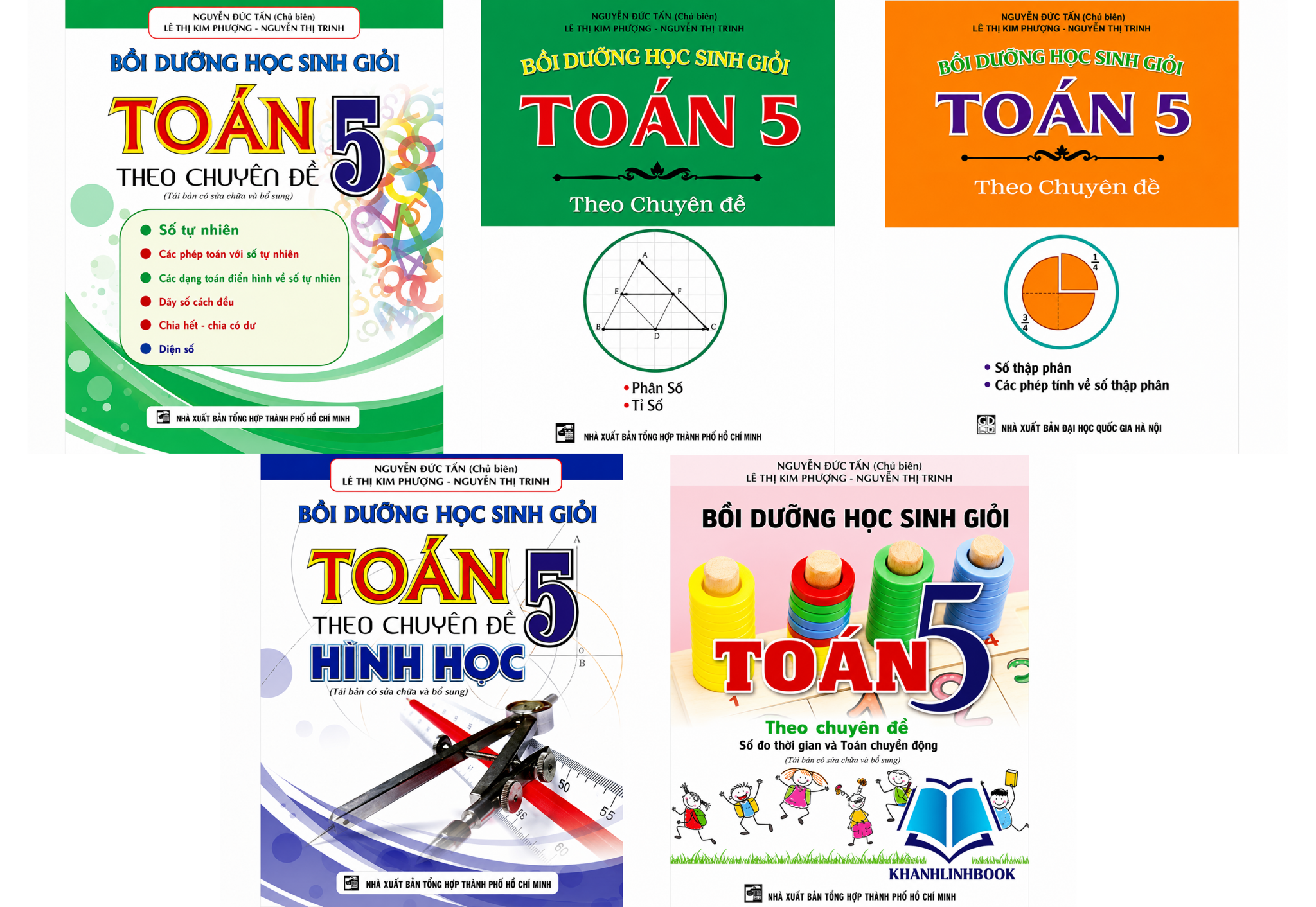 5 Chuyên Đề Bồi Dưỡng Học Sinh Giỏi Môn Toán Lớp 5