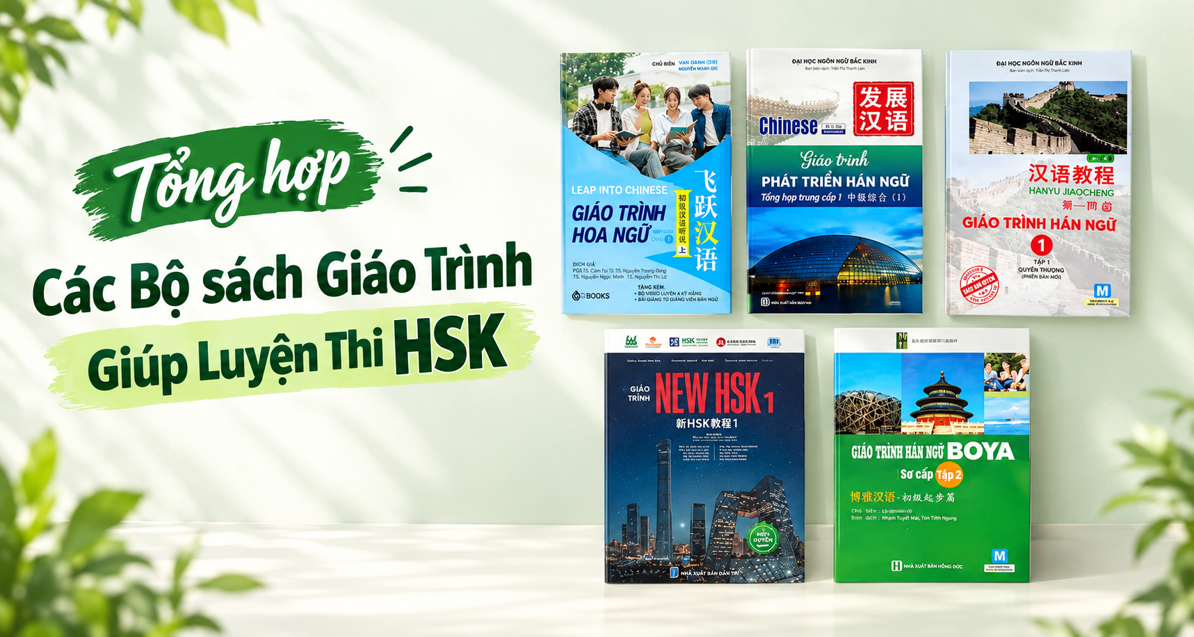 Mua Sách Tiếng Trung Ở Đâu Tại Hà Nội? Gợi Ý Giáo Trình Từ Sơ Cấp Đến HSK