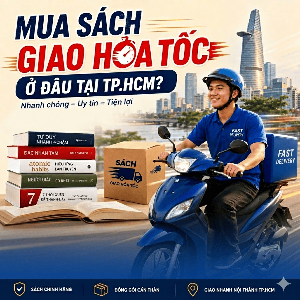 Mua Sách Giao Hỏa Tốc Ở Đâu Tại Tp.HCM?