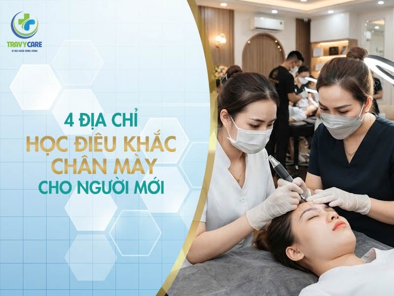 7 địa chỉ học phun xăm thẩm mỹ uy tín 2026