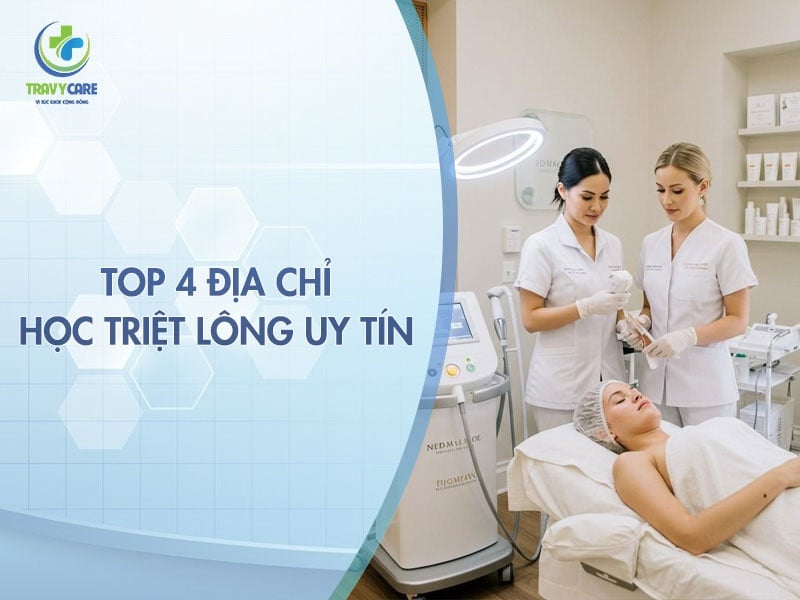 Top 4 địa chỉ học triệt lông uy tín năm 2026