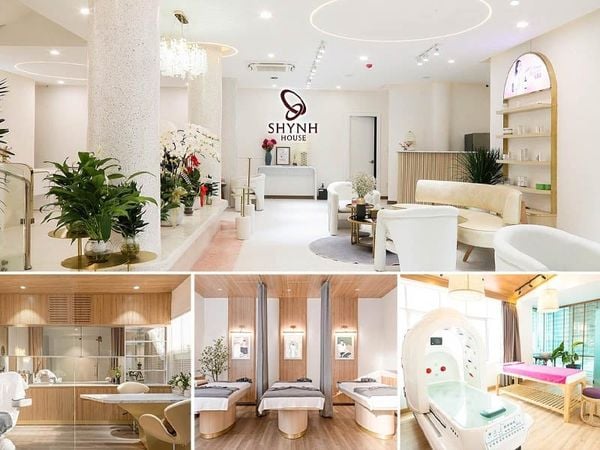 Không gian tiếp đón khách hàng sạch sẽ mới mẻ của Shynh House