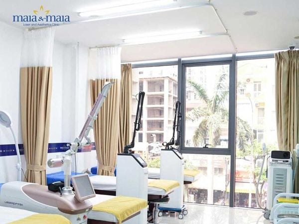Phòng laser thẩm mỹ hiện đại tại Maia Maia – địa chỉ khử thâm vùng kín và sắc tố da chuyên sâu