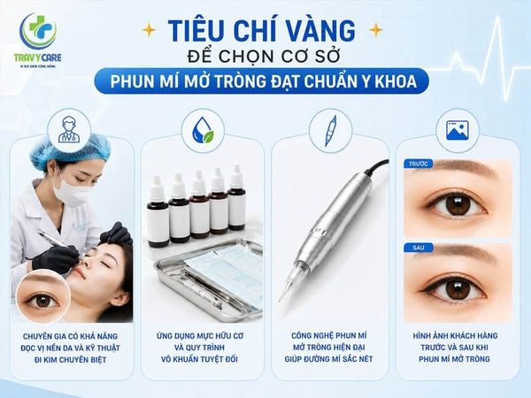 Bốn tiêu chí vàng để lựa chọn địa chỉ phun mí mở tròng đạt chuẩn y khoa an toàn và chất lượng.