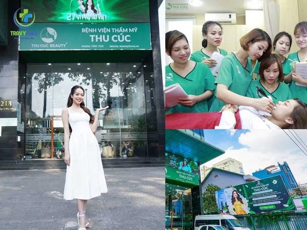 Toàn cảnh Bệnh viện thẩm mỹ Thu Cúc, một địa chỉ phun môi ombre uy tín và chất lượng.
