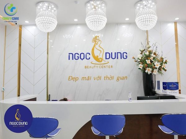 Không gian sang trọng tại địa chỉ phun môi xí muội Ngọc Dung Beauty Center.