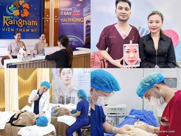 Khách hàng được bác sĩ tư vấn kỹ lưỡng về phác đồ tại không gian chuyên nghiệp của Kangnam.